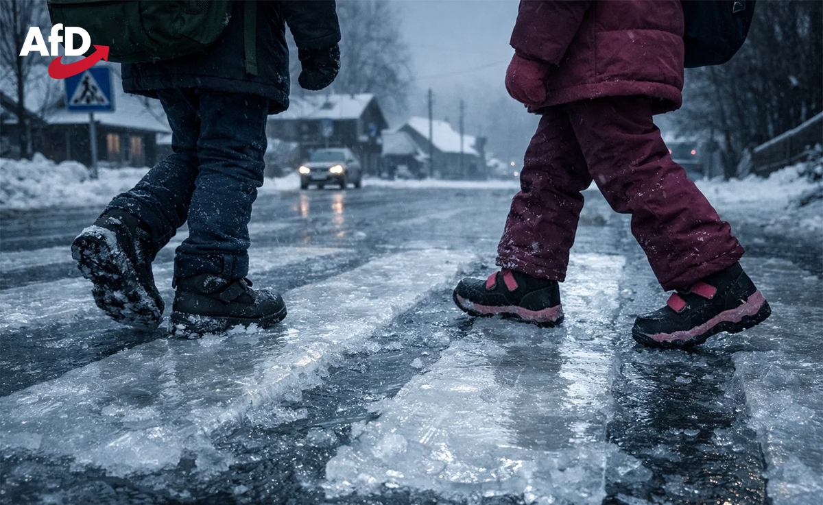 Politisches Glatteis-Chaos